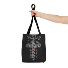 Load image into Gallery viewer, Tote w/Jesus KK and LL (Black bags)