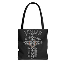 Load image into Gallery viewer, Tote w/Jesus KK and LL (Black bags)
