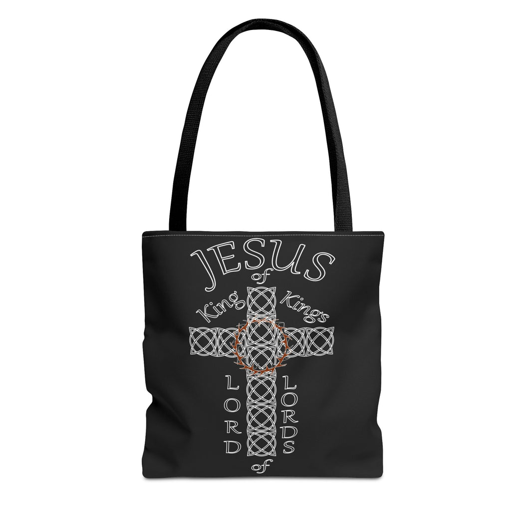 Tote w/Jesus KK and LL (Black bags)